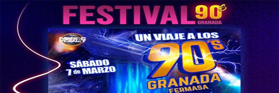 Imagen descriptiva de la noticia Festival 90s Granada: un viaje al pasado a través de la música
